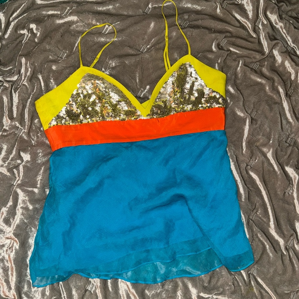 BCBG MAX AZRIA Silk Camisole